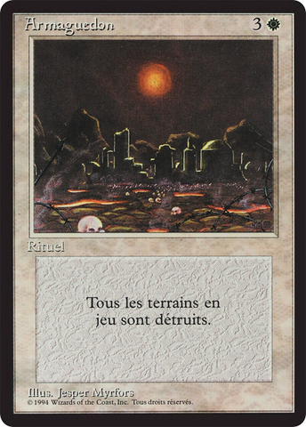 Armageddon [Foreign Black Border] - The Mythic Store | 24h Order Processing