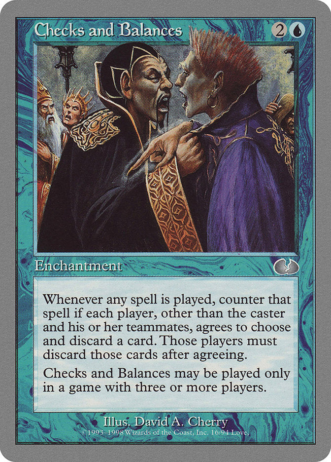 Checks and Balances [Unglued] - The Mythic Store | 24h Order Processing