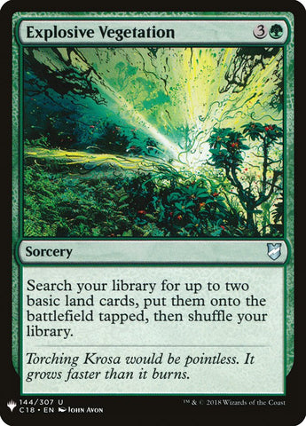 Explosive Vegetation [Mystery Booster] - The Mythic Store | 24h Order Processing