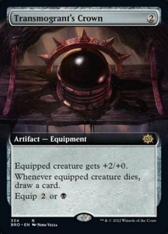 Transmogrant's Crown (Extended Art) [The Brothers' War] - The Mythic Store | 24h Order Processing