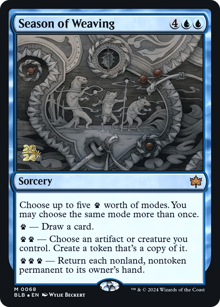 Season of Weaving [Bloomburrow Prerelease Promos] - The Mythic Store | 24h Order Processing