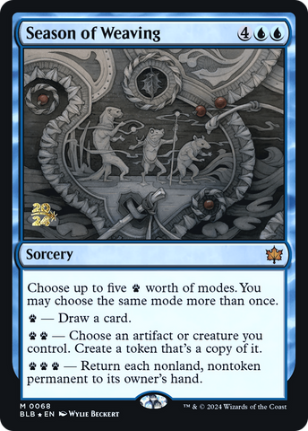 Season of Weaving [Bloomburrow Prerelease Promos] - The Mythic Store | 24h Order Processing