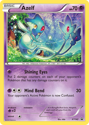 Azelf (XY142) [XY: Black Star Promos] - The Mythic Store | 24h Order Processing