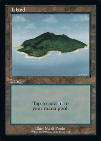 Island (Retro) (584) [30th Anniversary Edition] - The Mythic Store | 24h Order Processing