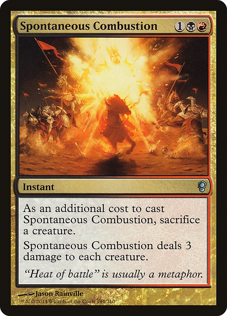 Spontaneous Combustion [Conspiracy] - The Mythic Store | 24h Order Processing