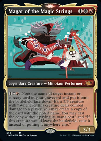 Magar of the Magic Strings (Showcase) (Galaxy Foil) [Unfinity] - The Mythic Store | 24h Order Processing