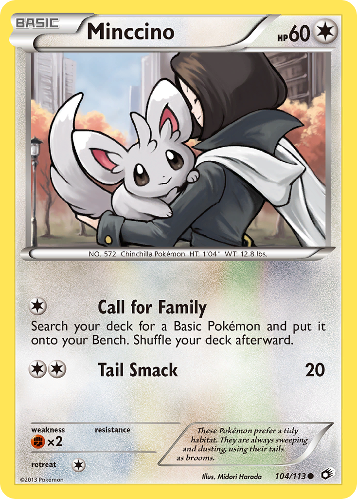 Minccino (104/113) [Black & White: Legendary Treasures] - The Mythic Store | 24h Order Processing