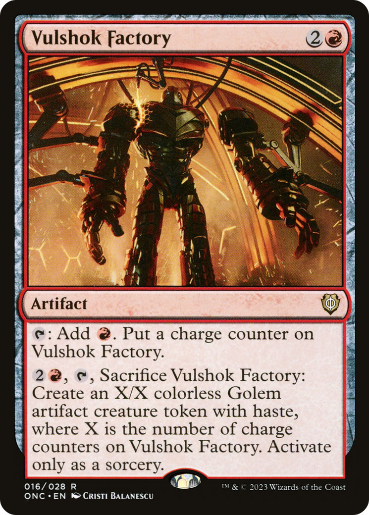 Vulshok Factory [Phyrexia: All Will Be One Commander] - The Mythic Store | 24h Order Processing