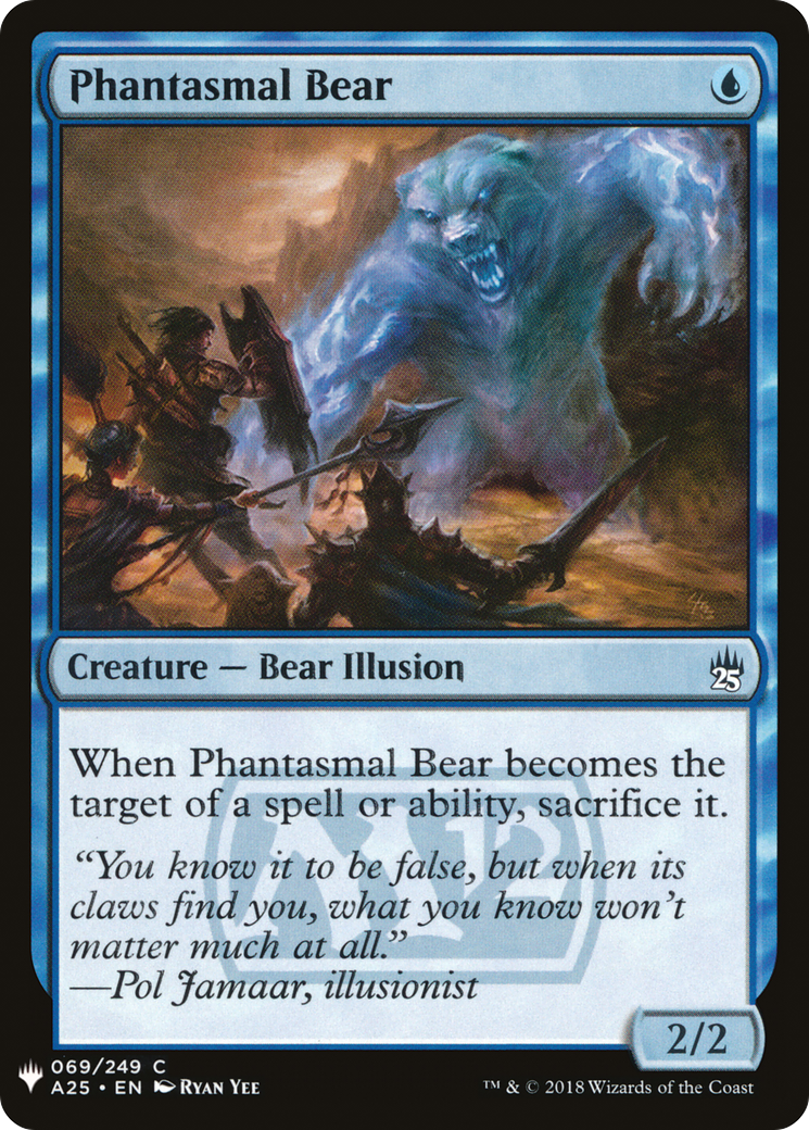 Phantasmal Bear [Mystery Booster] - The Mythic Store | 24h Order Processing