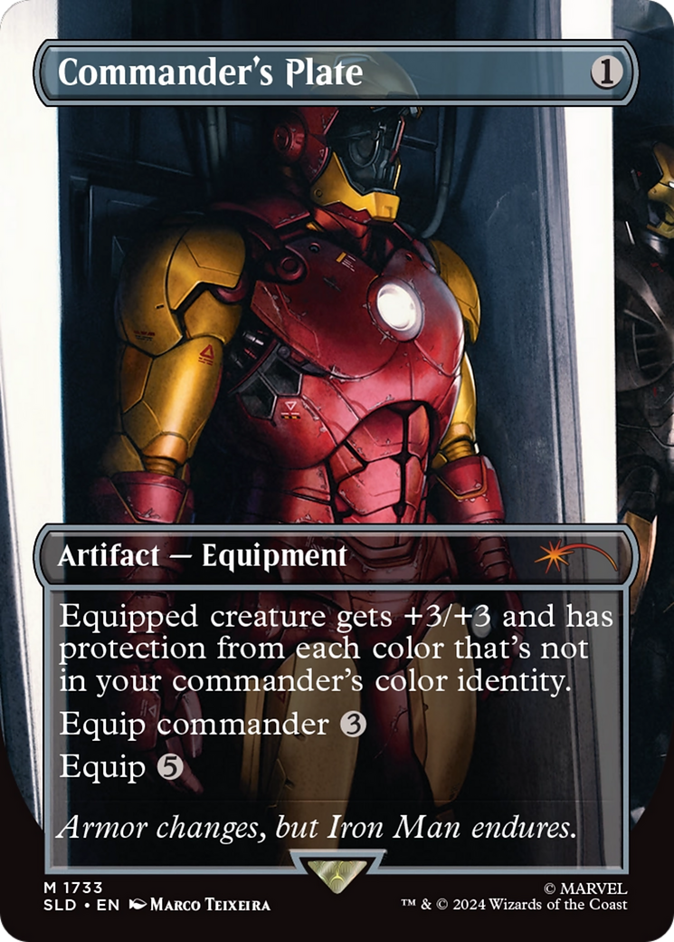 Commander's Plate (1733) [Secret Lair Drop Series] - The Mythic Store | 24h Order Processing