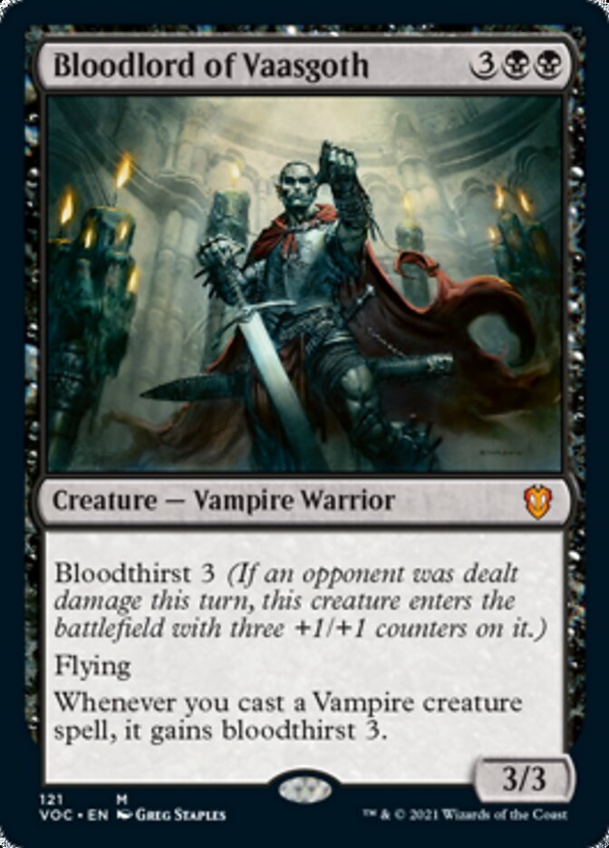 Bloodlord of Vaasgoth [Innistrad: Crimson Vow Commander] - The Mythic Store | 24h Order Processing