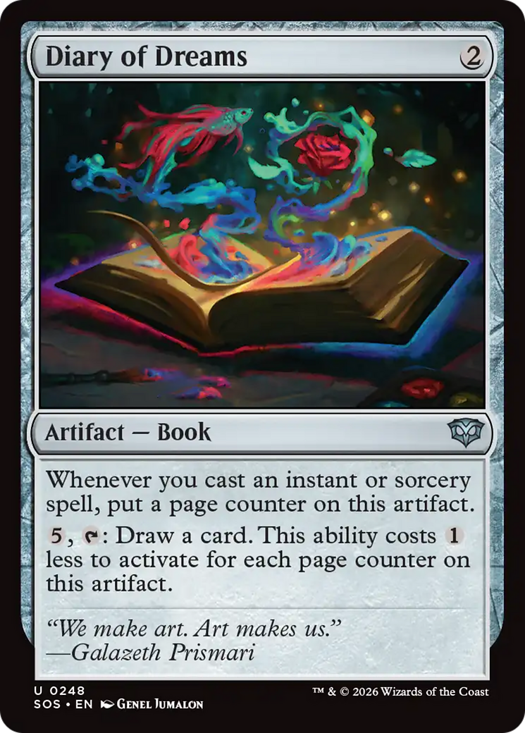 Diary of Dreams [Secrets of Strixhaven] - The Mythic Store | 24h Order Processing