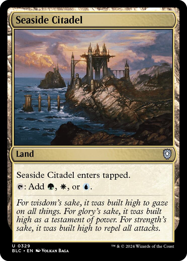 Seaside Citadel [Bloomburrow Commander] - The Mythic Store | 24h Order Processing