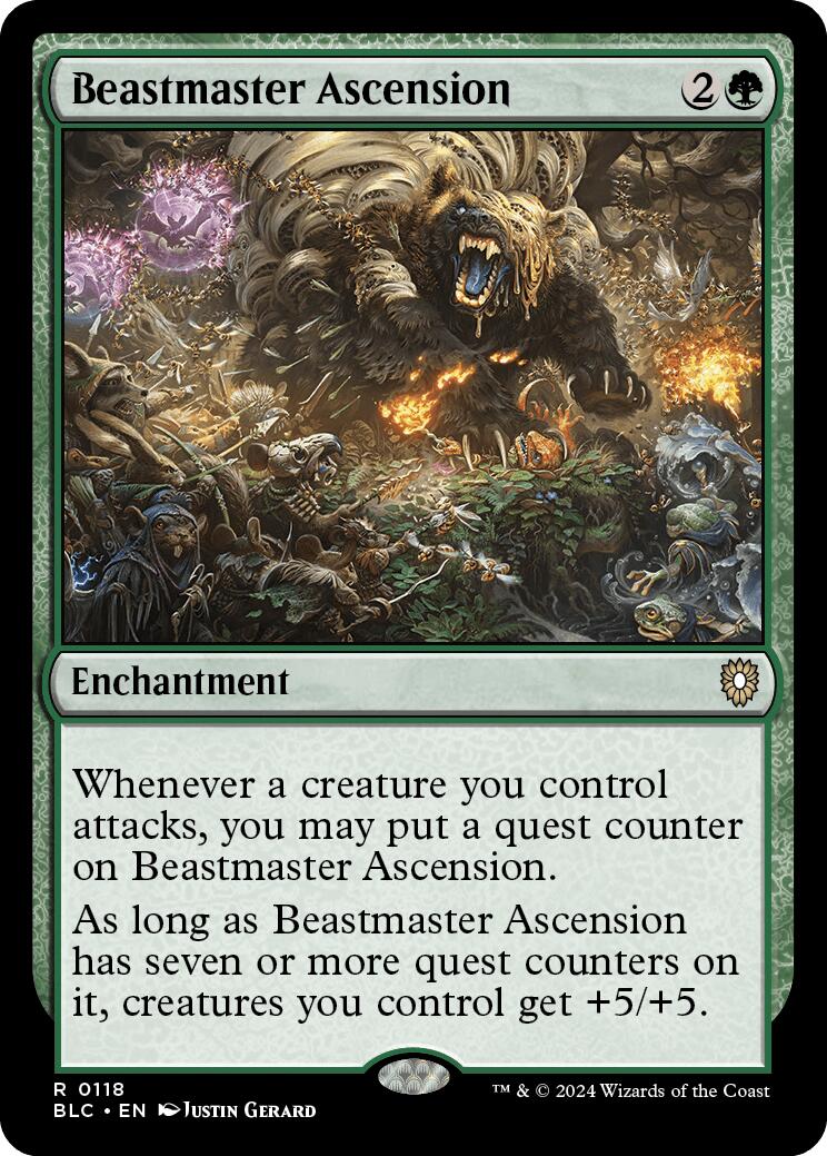 Beastmaster Ascension [Bloomburrow Commander] - The Mythic Store | 24h Order Processing