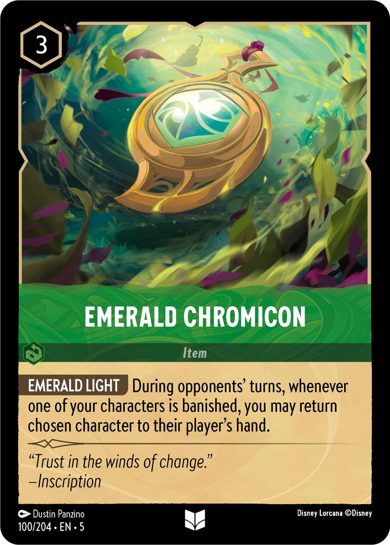 Emerald Chromicon (100/204) [Shimmering Skies] - The Mythic Store | 24h Order Processing