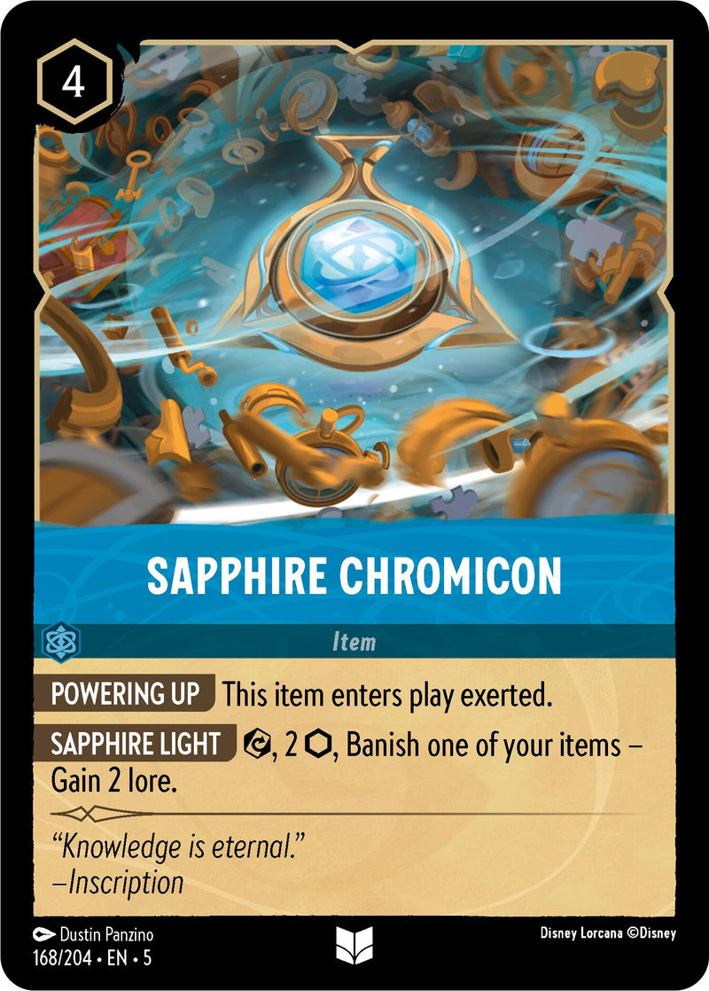 Sapphire Chromicon (168/204) [Shimmering Skies] - The Mythic Store | 24h Order Processing