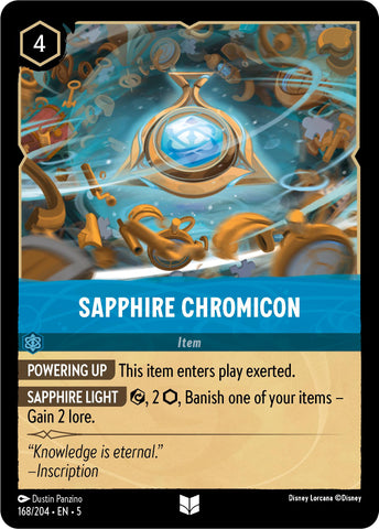 Sapphire Chromicon (168/204) [Shimmering Skies] - The Mythic Store | 24h Order Processing