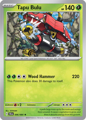 Tapu Bulu (006/064) [Scarlet & Violet: Shrouded Fable] - The Mythic Store | 24h Order Processing