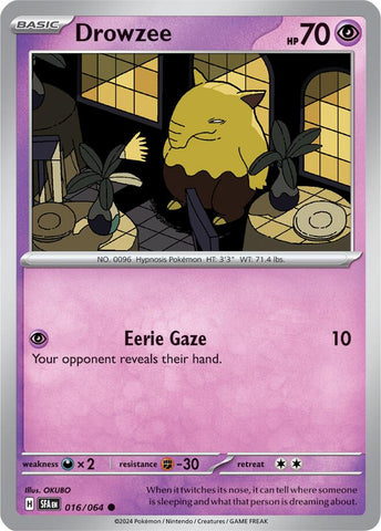 Drowzee (016/064) [Scarlet & Violet: Shrouded Fable] - The Mythic Store | 24h Order Processing