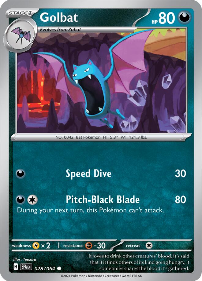 Golbat (028/064) [Scarlet & Violet: Shrouded Fable] - The Mythic Store | 24h Order Processing