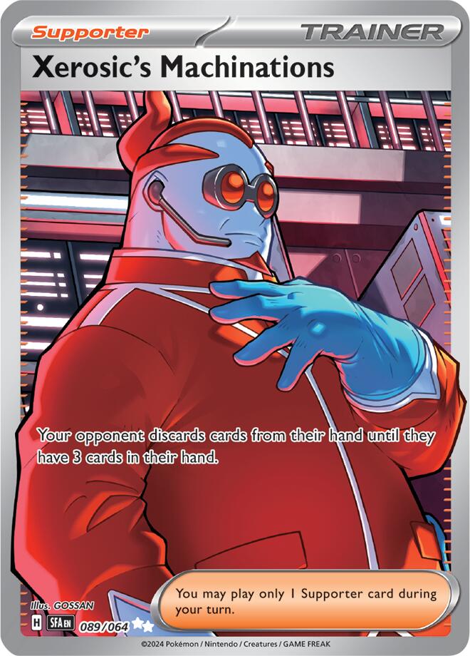 Xerosic's Machinations (089/064) [Scarlet & Violet: Shrouded Fable] - The Mythic Store | 24h Order Processing