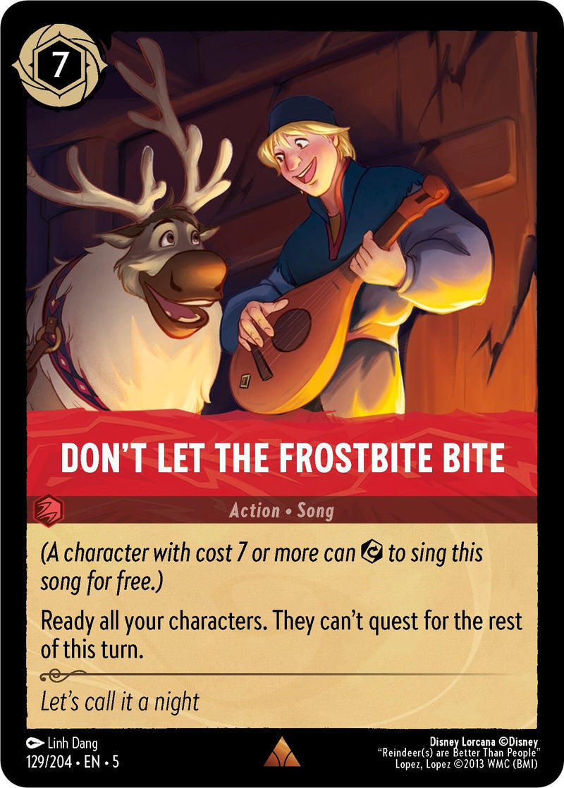 Don't Let the Frostbite Bite (129/204) [Shimmering Skies] - The Mythic Store | 24h Order Processing