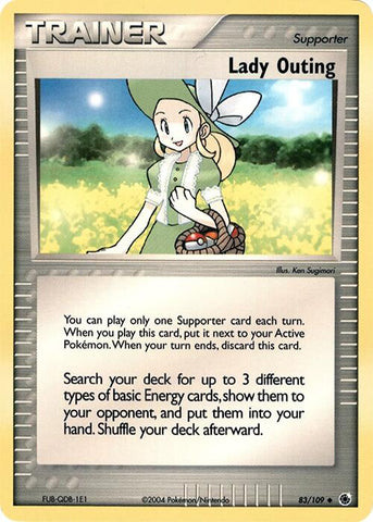 Lady Outing (83/109) (Theme Deck Exclusive) [EX: Ruby & Sapphire] - The Mythic Store | 24h Order Processing