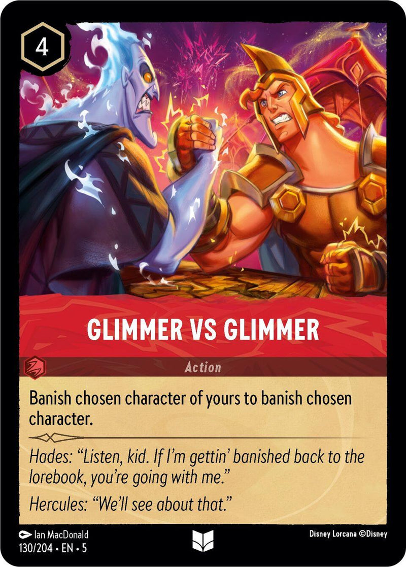 Glimmer vs Glimmer (130/204) [Shimmering Skies] - The Mythic Store | 24h Order Processing