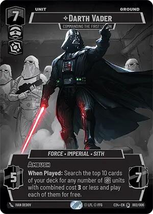 Darth Vader - Commanding the First Legion (002/006) (2024 Convention Exclusive) (002/006) [Miscellaneous] - The Mythic Store | 24h Order Processing