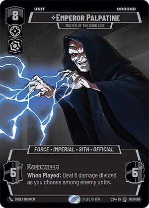 Emperor Palpatine - Master of the Dark Side (2024 Convention Exclusive) (003/006) [Miscellaneous] - The Mythic Store | 24h Order Processing