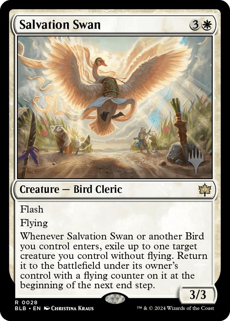 Salvation Swan (Promo Pack) [Bloomburrow Promos] - The Mythic Store | 24h Order Processing