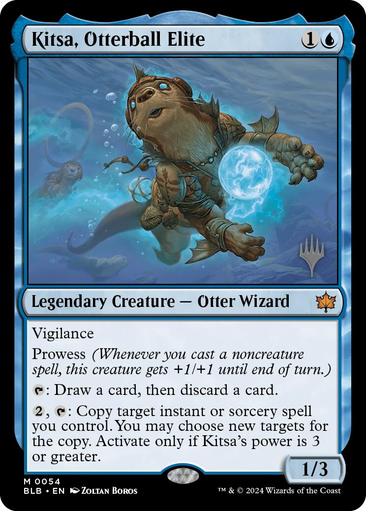 Kitsa, Otterball Elite (Promo Pack) [Bloomburrow Promos] - The Mythic Store | 24h Order Processing