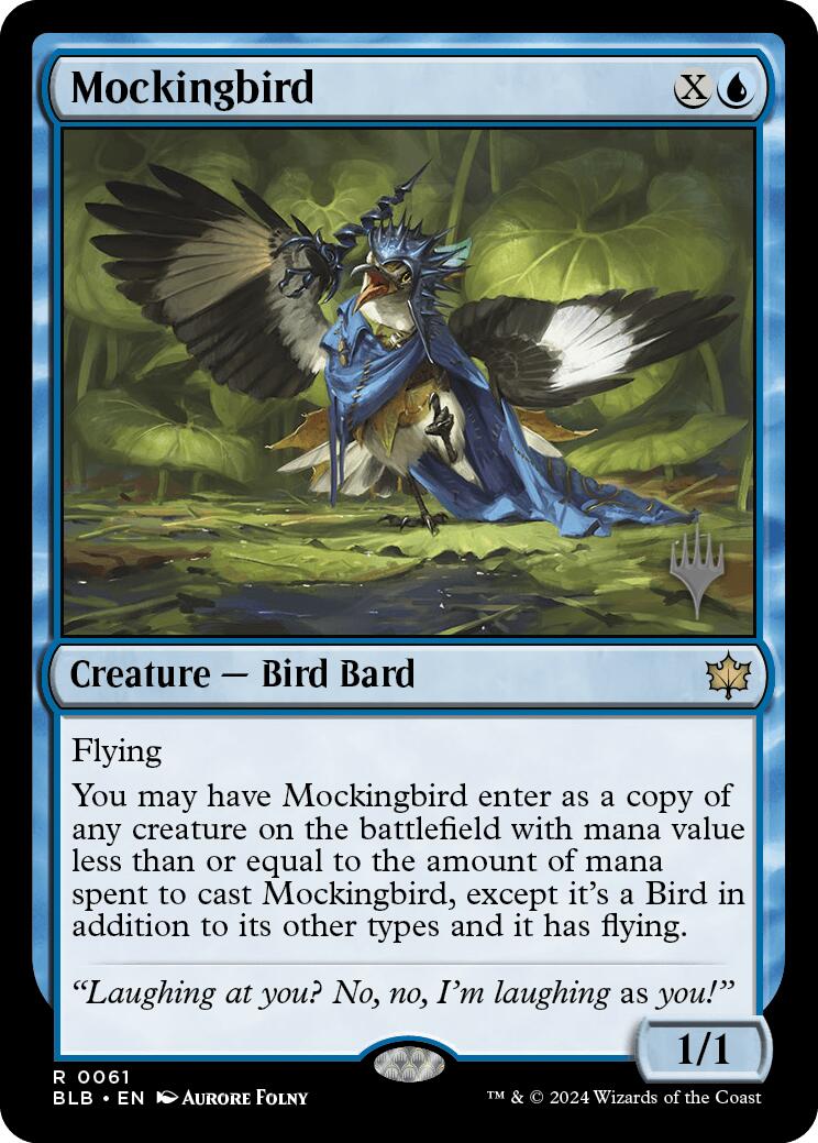 Mockingbird (Promo Pack) [Bloomburrow Promos] - The Mythic Store | 24h Order Processing