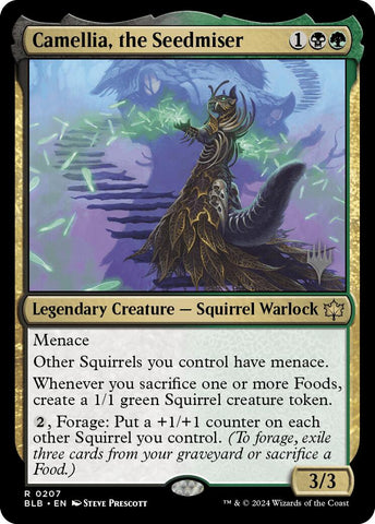 Camellia, the Seedmiser (Promo Pack) [Bloomburrow Promos] - The Mythic Store | 24h Order Processing