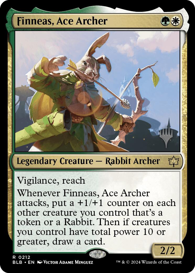 Finneas, Ace Archer (Promo Pack) [Bloomburrow Promos] - The Mythic Store | 24h Order Processing