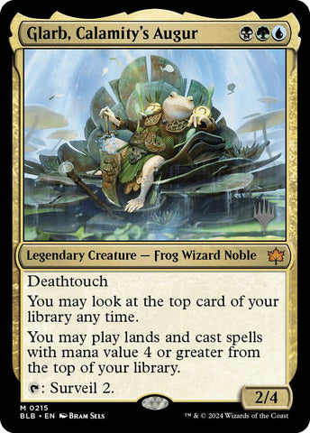 Glarb, Calamity's Augur (Promo Pack) [Bloomburrow Promos] - The Mythic Store | 24h Order Processing