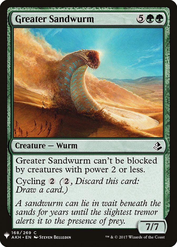 Greater Sandwurm [Mystery Booster] - The Mythic Store | 24h Order Processing