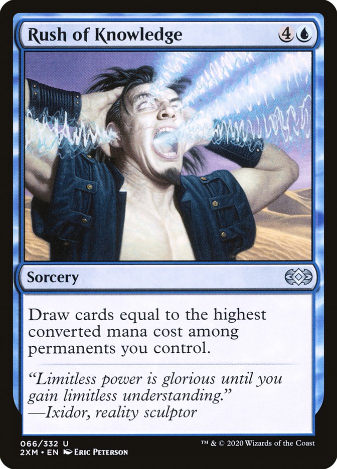 Rush of Knowledge [Double Masters] - The Mythic Store | 24h Order Processing