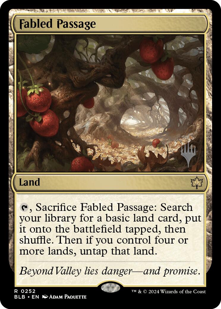 Fabled Passage (Promo Pack) [Bloomburrow Promos] - The Mythic Store | 24h Order Processing