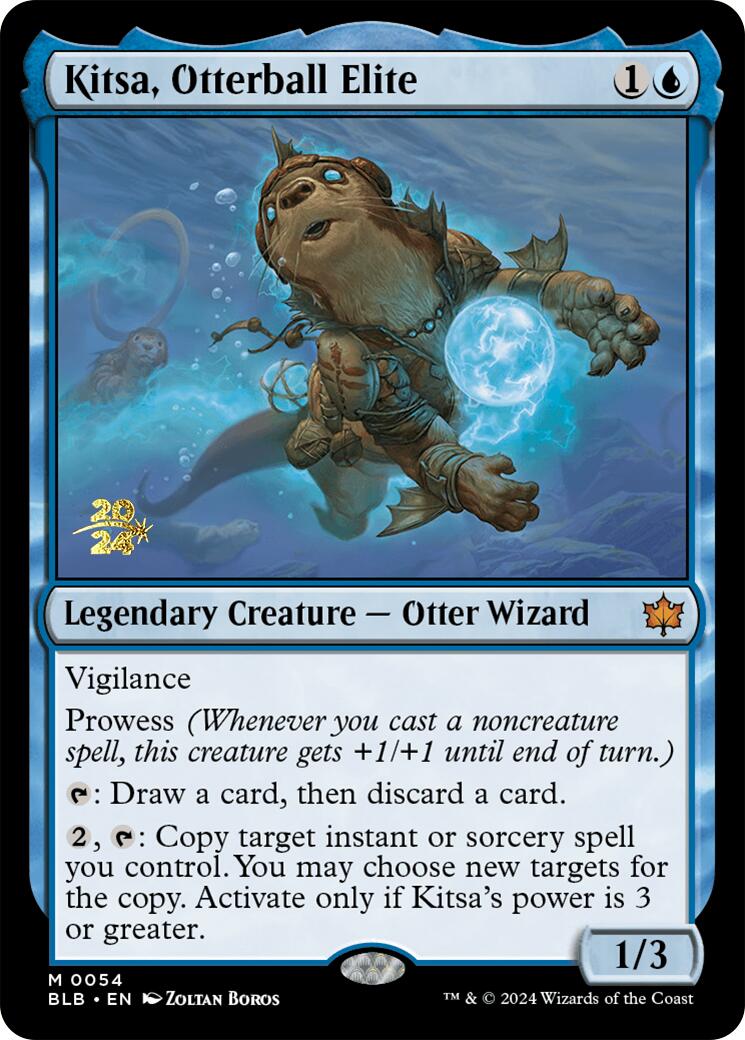 Kitsa, Otterball Elite [Bloomburrow Prerelease Promos] - The Mythic Store | 24h Order Processing