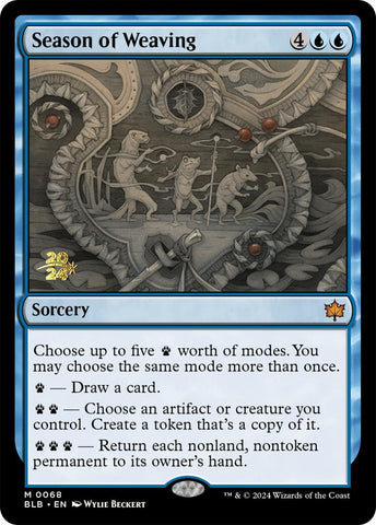 Season of Weaving [Bloomburrow Prerelease Promos] - The Mythic Store | 24h Order Processing
