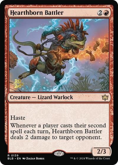 Hearthborn Battler [Bloomburrow Prerelease Promos] - The Mythic Store | 24h Order Processing