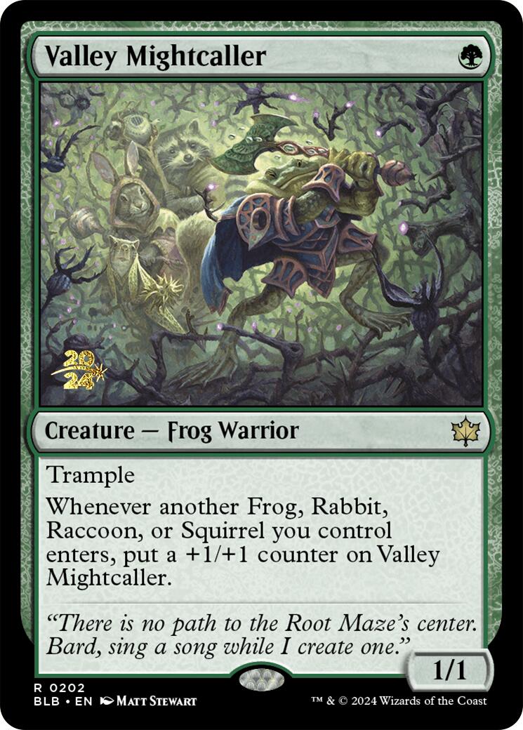 Valley Mightcaller [Bloomburrow Prerelease Promos] - The Mythic Store | 24h Order Processing