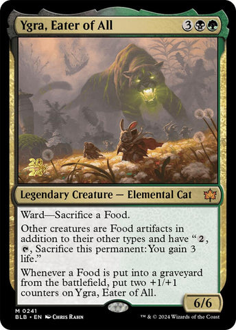 Ygra, Eater of All [Bloomburrow Prerelease Promos] - The Mythic Store | 24h Order Processing