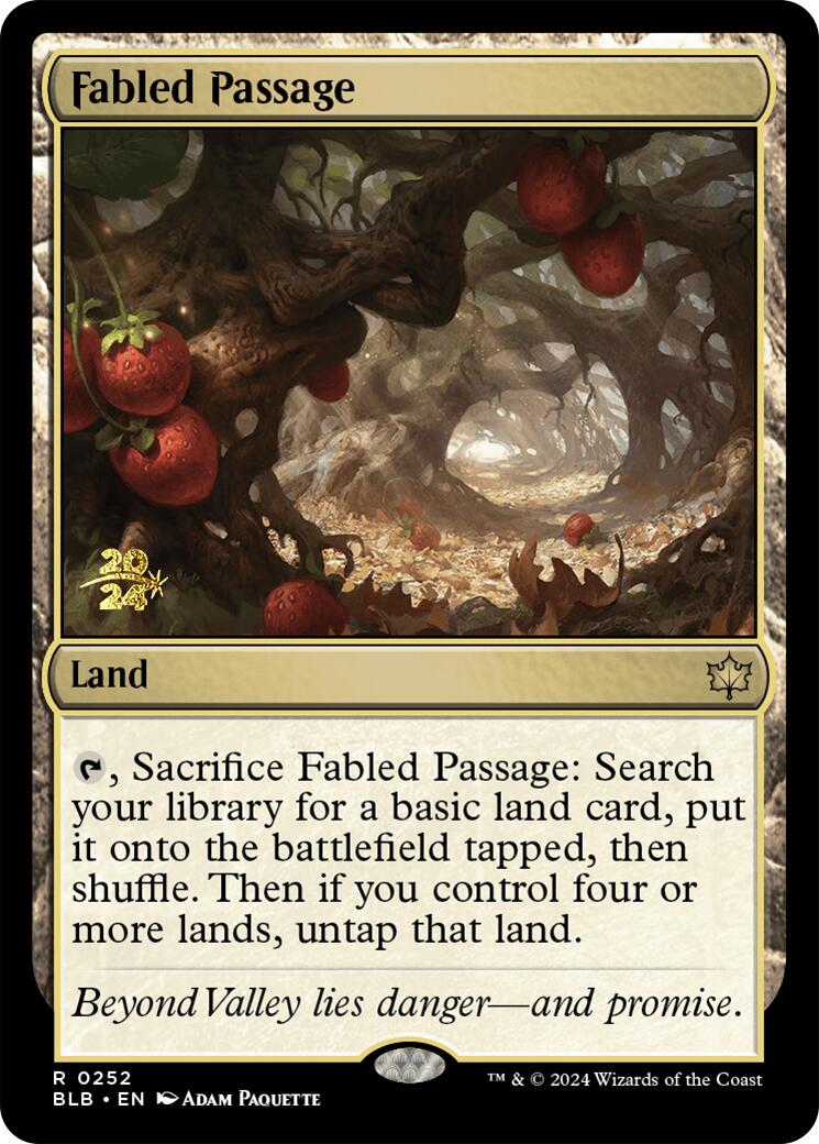 Fabled Passage [Bloomburrow Prerelease Promos] - The Mythic Store | 24h Order Processing