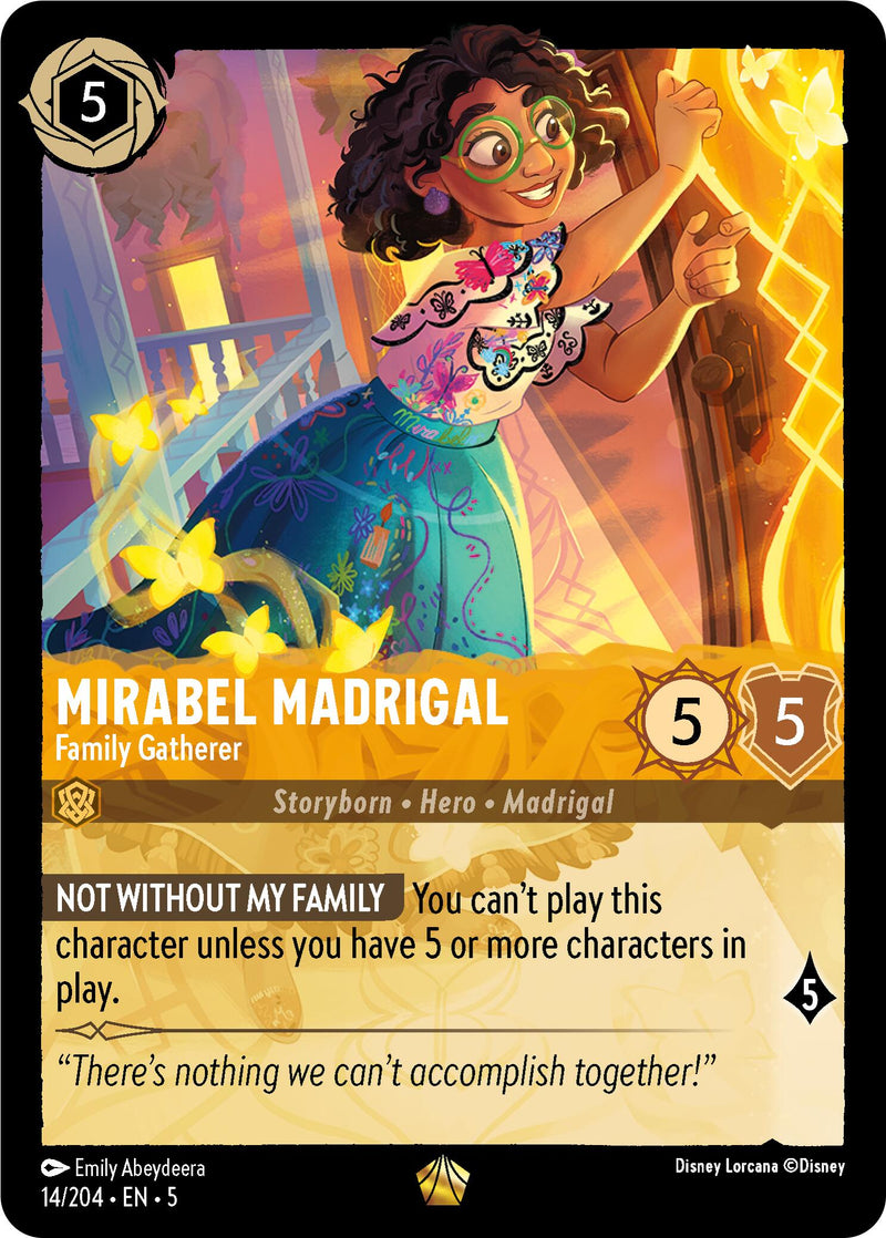 Mirabel Madrigal - Family Gatherer (14/204) [Shimmering Skies] - The Mythic Store | 24h Order Processing