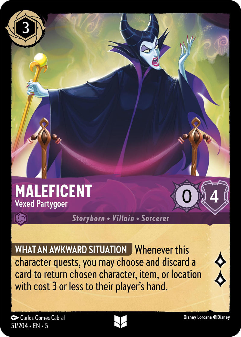 Maleficent - Vexed Partygoer (51/204) [Shimmering Skies] - The Mythic Store | 24h Order Processing