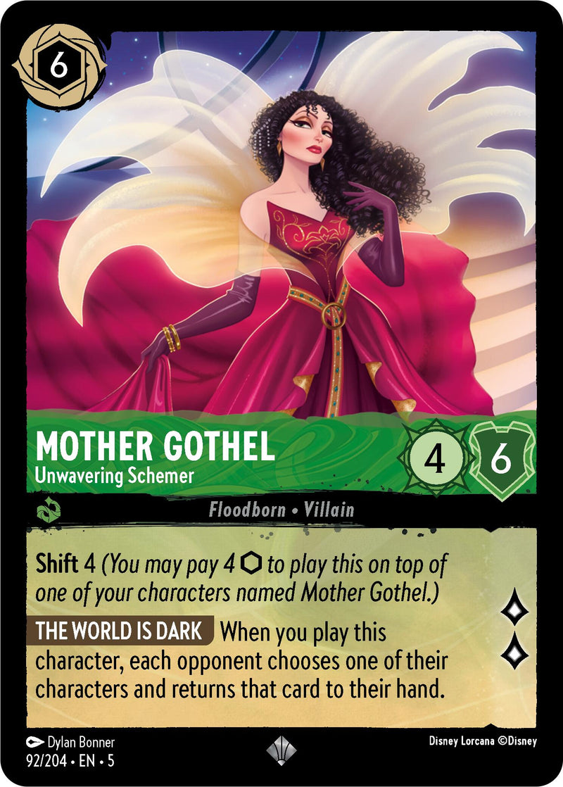 Mother Gothel - Unwavering Schemer (92/204) [Shimmering Skies] - The Mythic Store | 24h Order Processing