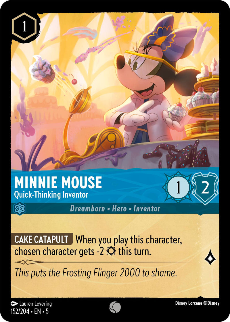 Minnie Mouse - Quick-Thinking Inventor (152/204) [Shimmering Skies] - The Mythic Store | 24h Order Processing