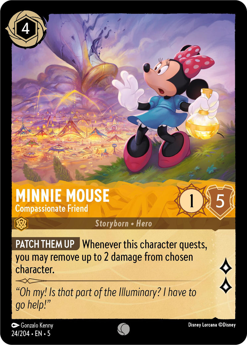 Minnie Mouse - Compassionate Friend (24/204) [Shimmering Skies] - The Mythic Store | 24h Order Processing